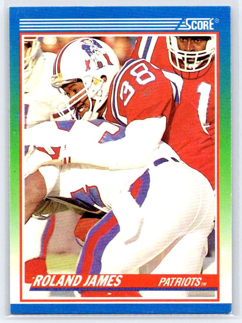 1990 Score #376 Roland James