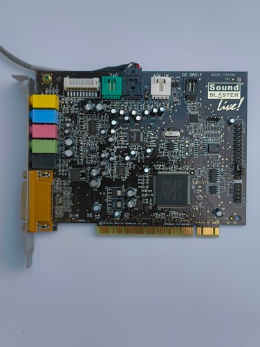 Creative Labs Sound Blaster Live! 5.1 CT4780 Vinatge Sound Card