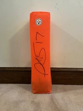 Plaxico Burress Autographed Pylon Pittsburgh Steelers