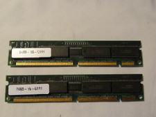 Apple Macintosh 32MB 168-pin RAM DIMM 2x 16MB - matched set Set 1
