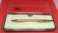 CROSS PENNA A SFERA DORATA PLACCATA ORO 10K MADE IN IRELAND