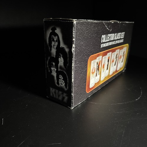 KISS COLLECTOR'S SERIES PINT GLASS 4-PACK In box (Box worn) - Bild 5 von 14