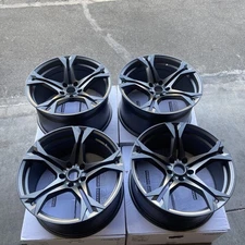 20x10/20x11 Flow Forged Rep 1LE Style Fit Camaro 5x120 23/43 Gun Metal Wheels Ri