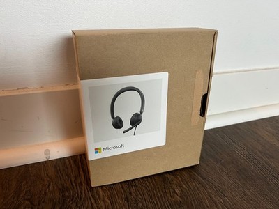 Microsoft Modern USB-A Headset Wired - Model 1989 - Open Box Never Used