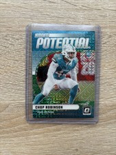 2024 Optic Chop Robinson Hidden Potential Dragon /24 Miami Dolphins RC 9/24