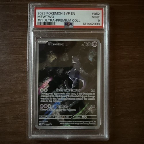 2023 Pokemon Scarlet & Violet 151 Promo Ultra Premium  Mewtwo #52 PSA 9 Mint