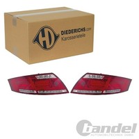 Diederichs Hd Tuning RÜCkleuchten Klarglas Rot Passend FüR Audi Tt | 1040890