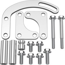 SBC Power Steering Pump Bracket 551522 For Chevy GM Small Block Long Water Pump