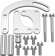 SBC Power Steering Pump Bracket 551522 For Chevy GM Small Block Long Water Pump
