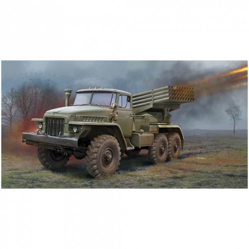 Trumpeter - Russian BM-21 Grad Multiple Rocket Launcher - 1:35 - 550 Teile-image