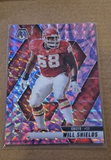 2025 Panini Mosaic - Will Shields #237 Reactive Purple Mosaic Prizm