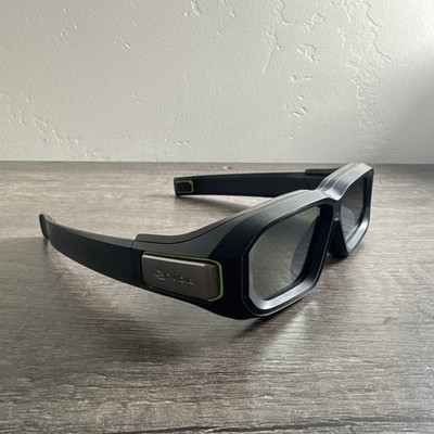 Nvidia 3D Vision 2 Glasses Rechargeable Wireless Active Shutter - Black
