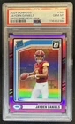 2024 Panini Donruss Jayden Daniels Optic Rated Rookie Preview Pink #389 PSA 10