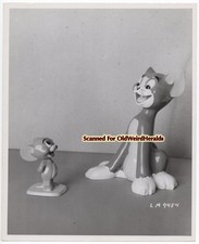TOM & JERRY PHOTO #5 COVENTRY Ware FIGURE 1940s MGM FILE COPY Figurines B&W 8x10