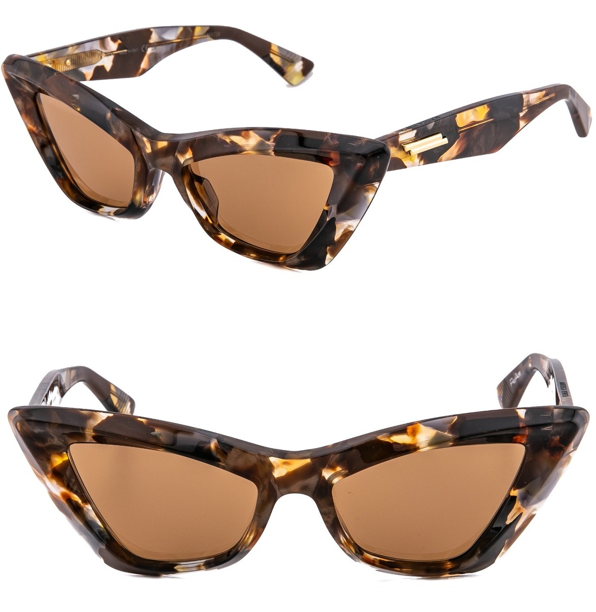 BOTTEGA VENETA 1391 ReAce BV1391S Brown Limited Cat Ribbon  display picture 1