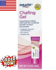 Equate Chafing Gel Relief - Non-Greasy, Hypoallergenic, Exp 05/2027