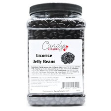Candy Retailer Jelly Beans Licorice, 5 Lb