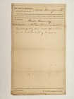 1902 antique INDICTMENT clay co ms WALTER KENNEDY selling LIQUOR prohibition — photo 1