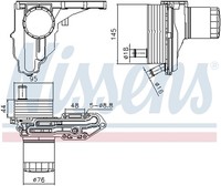 Nissens ÖLküHler MotoröL ** First FIT ** 91329 Aluminium FüR Ford Transit Bus Up