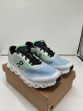 On Cloud 6 Push 3MF10053001 Sneaker Men's Size 11 Green Blue Running Shoes JLO37
