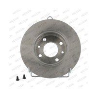 2 Bremsscheibe Ferodo DDF055 Premier FüR Renault Dacia, Vorderachse