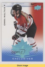 2021 Upper Deck Team Canada Juniors Blue Emma Maltais #68 READ l5j