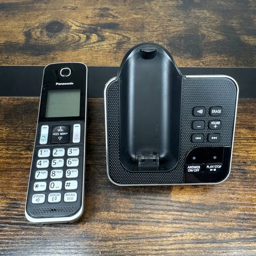 Panasonic KX-TGD320E Digital Cordless Answering Phone Additional Handset +Cradle - Zdjęcie 7 z 18