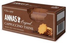 Anna's Cappuccino Thins 150g Premium Swedish Coffee Biscuits