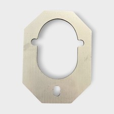 Mme 316 Stainless Steel Rod Holder Backing Plate Flees Gemlux Tigress Ce Smith