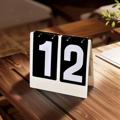 Basketball Flip Scoreboard Multifunktions-Desktop für Spiel Fußball Indoor