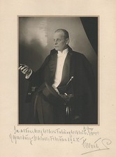 Prince Albert By Thurn And Taxis Autograph Photo Portrait Signed 1928 Signed