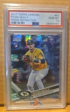 2017 Topps Chrome - Ryon Healy #67 Prism Refractor (RC)