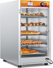 133Qt 5-Tier 900W Commercial Food Warmer W/ 304 Blued Stainless Steel Heating El