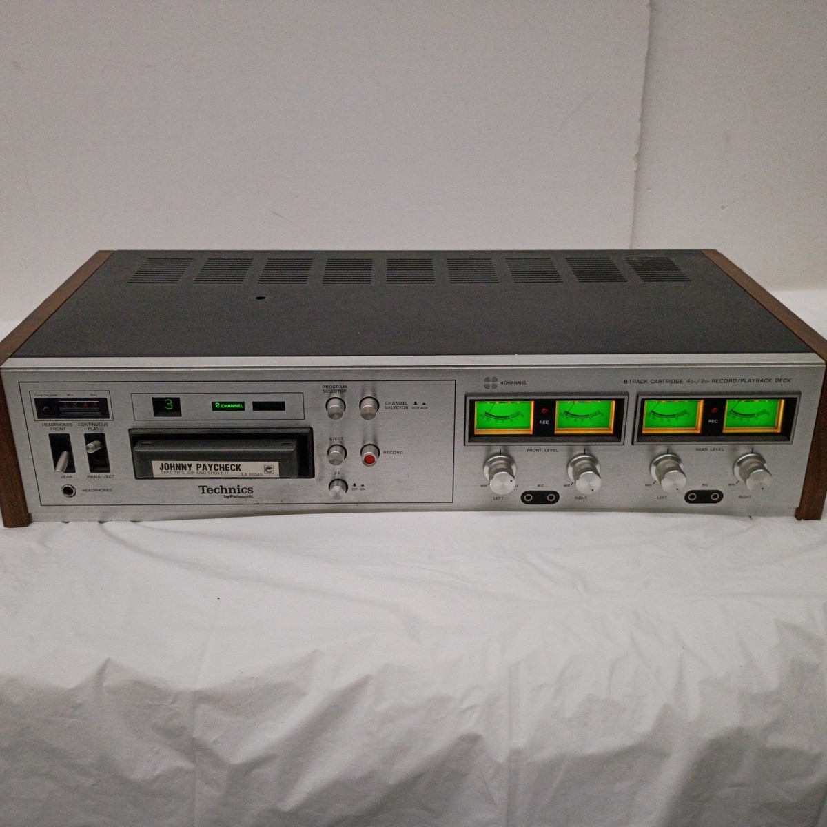 Technics by Panasonic Rs-858us 8-track 4ch Quad Recording