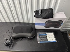 Zyllion Shiatsu Back and Neck Massager  Kneading Massage Pillow Heat Car Home