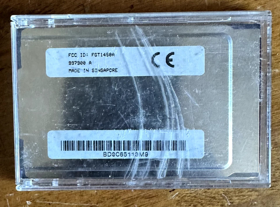 Iomega PCMCIA-to-SCSI Zip Notebook Personal Computer Adapter Card No Cable - Image 3 of 4