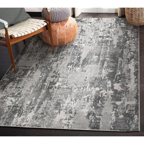 Renwil RARI-17276-58 Ariella Area Rug Grey and Charcoal - Picture 2 of 7