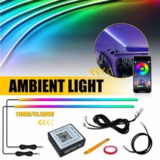 Rgb Led Strip Car Tube Underglow Underbody System Neon Light Kit App Control Rgb Led Strip Car Tube Underglow Underbody System Neon Light Kit App Control