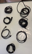 Lot of 7 Audio / Video cables- Mogami Neglex, Quantum Audio Designs, Shure, HDMI