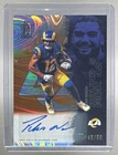 Puka Nacua 2025 Topps Signature Class #33 Orange Lava Foil Veteran Auto /50