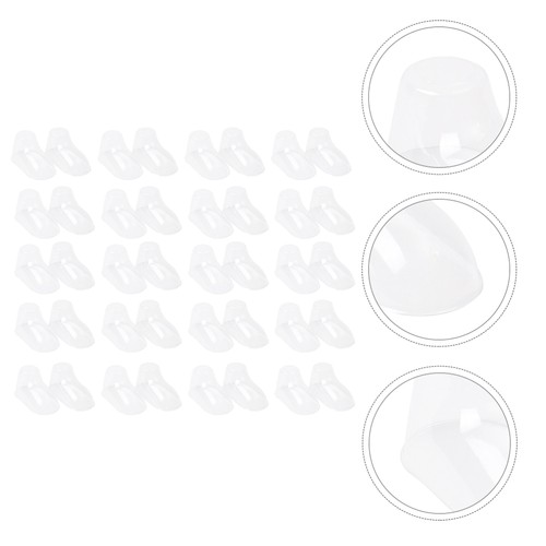 100Pcs Clear Shoe Tree Holder Display Stands Boot Holder for Boy Girl Shoes - Picture 4 of 12
