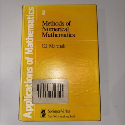 Methods of Numerical Mathematics (Applications of Mathematics 2) 