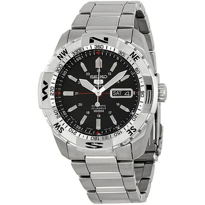Seiko 5 Sports SNZJ05J1 J1 Automatik 7S36 100m Kompass-Lünette Made in Japan OVP