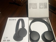 Sony WH-CH520 Wireless Headphones Bluetooth Headset, Black   Open Box
