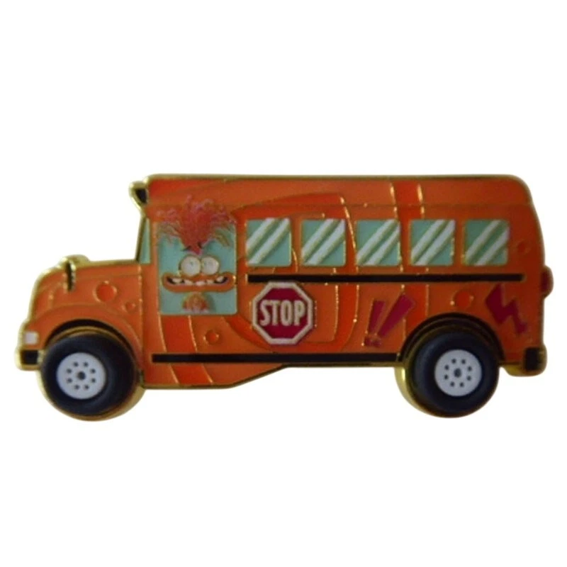 Disney Trading Pin 183568 LFLY - Anxiety - Inside Out 2 School Bus Mystery Set