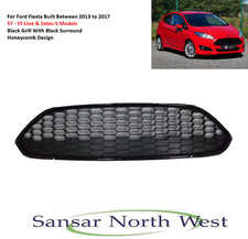 Ford Fiesta ST  - Front Grille Honeycomb Black ST-Line  Zetec-S 2013 - 2017