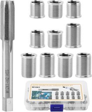 Spark Plug Thread Repair Kit M10x1.0 Bolt M12x1.0 Tap Stainless Steel Repair K Spark Plug Thread Repair Kit M10x1.0 Bolt M12x1.0 Tap Stainless Steel Repair K