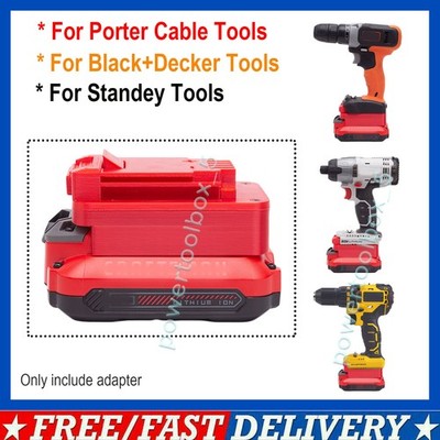 Adapter For Craftsman 20V to for Porter Cable/for Black&Decker/for Stanley 20V