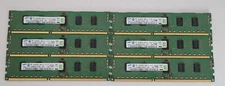Samsung 12GB (6X2GB) 1Rx8 PC3L-10600R M393B5773DH0-YH9 Server Memory
