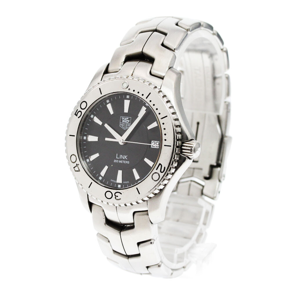 TAG Heuer Link Men's Black Watch - WJ1110 for sale online | eBay TAG Heuer Link Men's Black Watch - WJ1110 for sale online | eBay